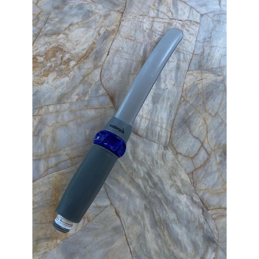 Waterpik Pet Wand Pro Replacement Shower Attachment Gray Blue Dog Wash Handle